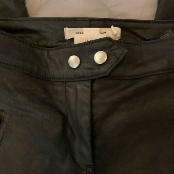 Isabel Marant x H&M Wax Coated Jeans - Picture 11 of 11